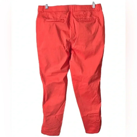 CHICO’S | Women’s Luxe Utility Convertible Orange Ankle Pants Size 2.5 (14/L) - Picture 7 of 12